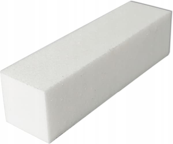 Hvid neglefilblok poleringsblok