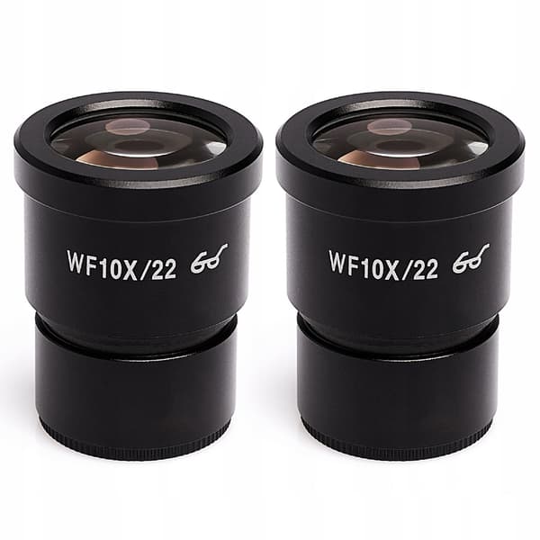 Okular til mikroskop WF10X/22 2 stk.