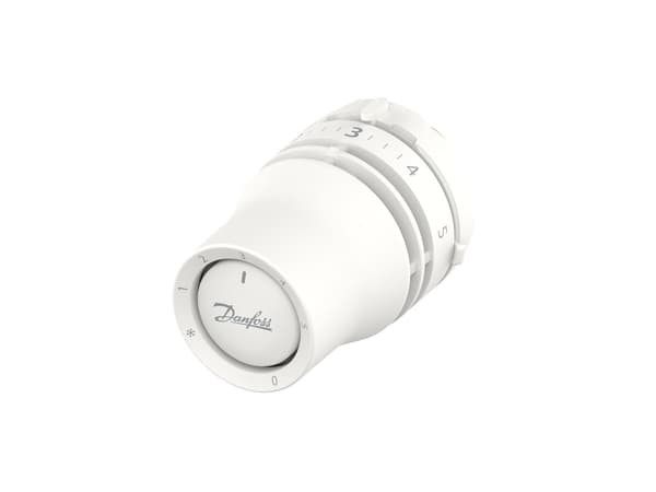 Danfoss Redia RTD termostathoved, indbygget sensor, med nulstilling