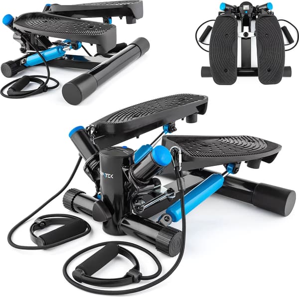 Gymtek XST500 Twist Stepper med Expanders Sort og Blå 95151