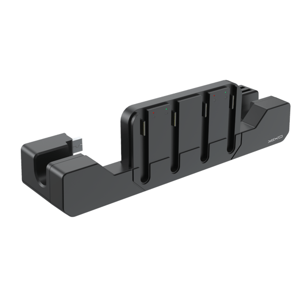 Yaxo Joy-Con Power Shock Laddningsstation för NS2 Techno Black