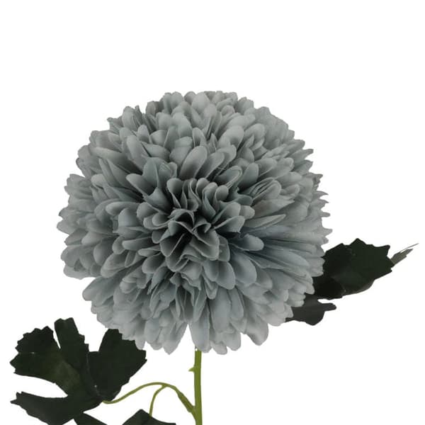 HVIDLØGSBOLLE KUNSTIG BLOMST BLÅ