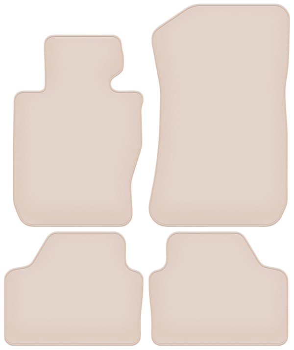 PREMIUM beige golvmattor för: BMW X1 E84 xDrive 2004-2011