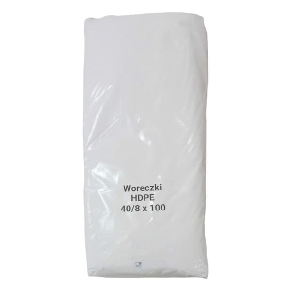 HDPE-påsar 40x100/8 cm 50 st