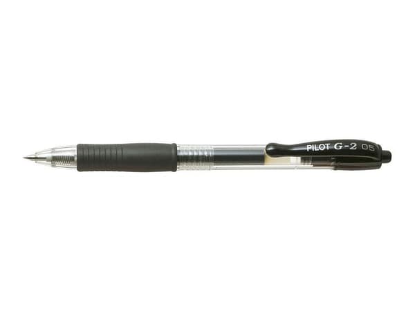 G2 svart gelpenna (12 st) PILOT