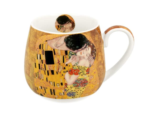 Klimt Kyssen Porslinsmugg