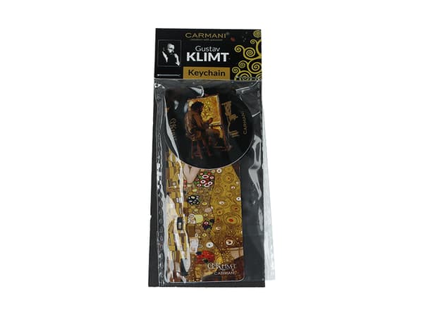 Carmani, väskberlock/nyckelring - Klimt/Kyssen och Adele