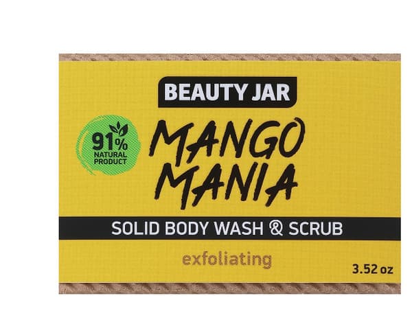 BEAUTY JAR Mango Mania Eksfolierende Solid Body Scrub, 100 g