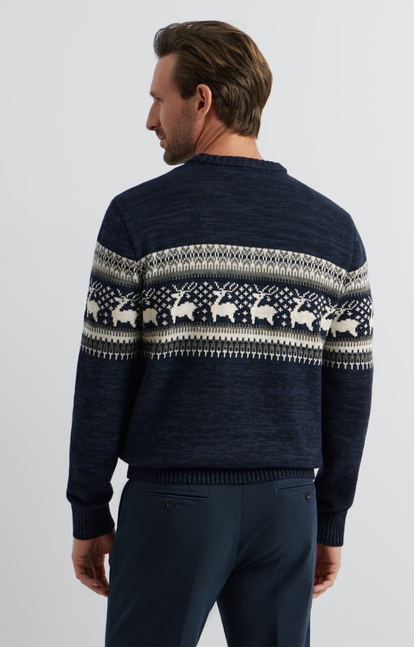 Julemønster sweater XXL