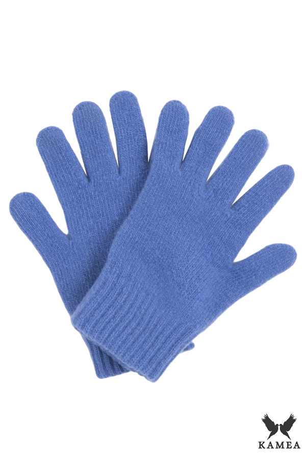 HANDSKER*01 dame vinterblå farve
