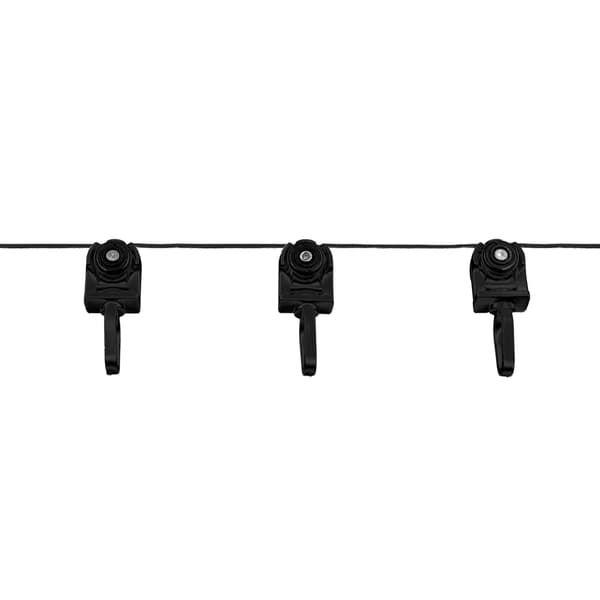 Wave Fala 60mm ruller til elektrisk gardinstang 1m sort
