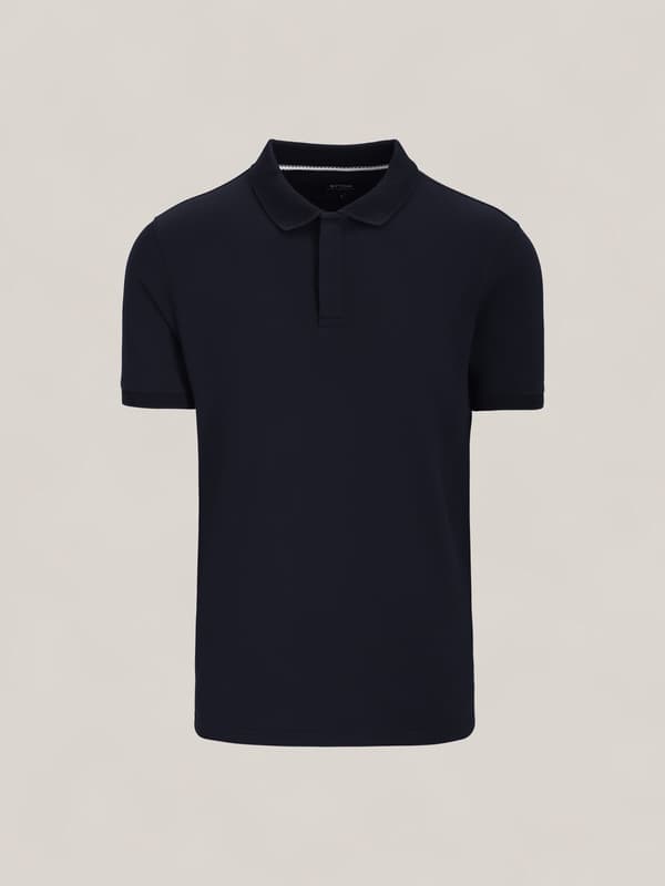 MARINEBLÅ KRYSTAL POLO
