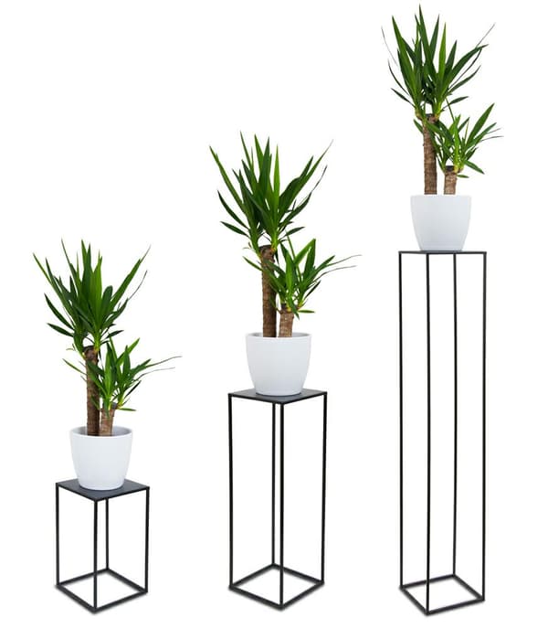 Modern stående blomsterställ 130 cm