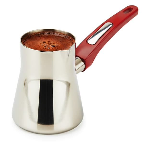 KAFFEKANDE STÅLSAUCE TIL BRYGNING AF TYRKISK KAFFE 330 ML
