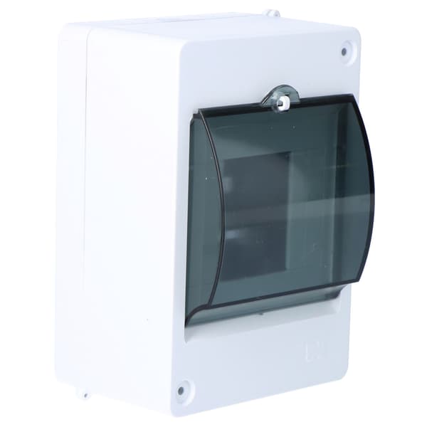 Utanpåliggande hölje, 4-moduler, med glas, IP30D