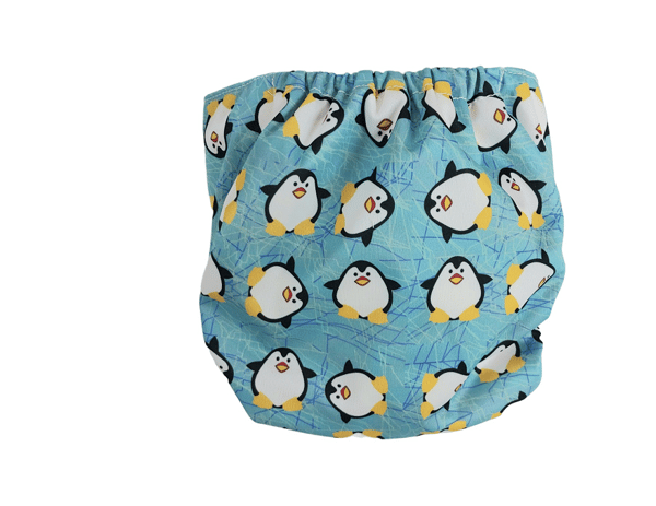 NappiMe Coolmax Penguins -taskulliset pestävät vaipat
