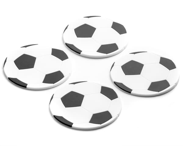 FODBOLD fodboldbeskyttere 4 stk.