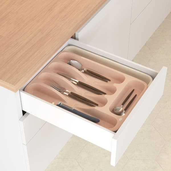 Poly pidennettävä aterinjärjestäjä pinkki