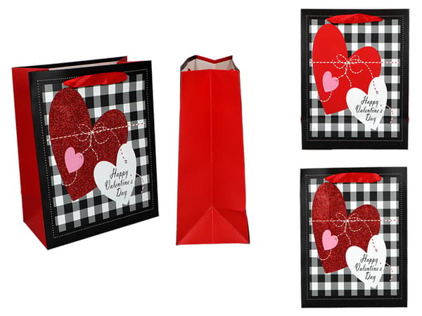Stor gavepose - Valentinsdag (1 af 4 designs)