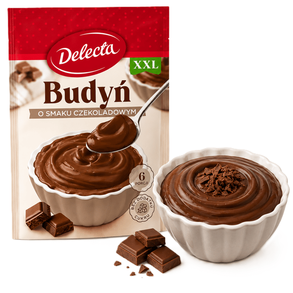 Chokoladebudding 64g XXL Delecta