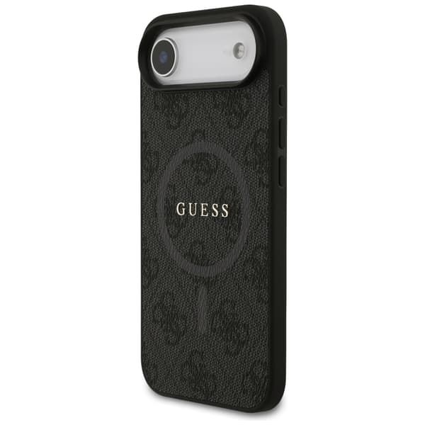 Guess 4G Ring Classic Logo MagSafe-etui til iPhone Air, sort