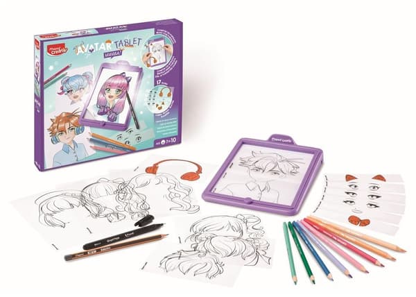 Avatar Studio Manga MAPED Lightbox