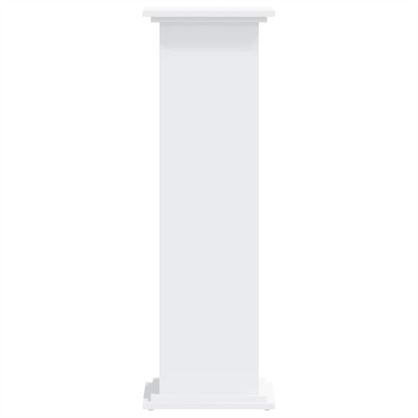vidaXL Växtställ vit 33x33x100 cm