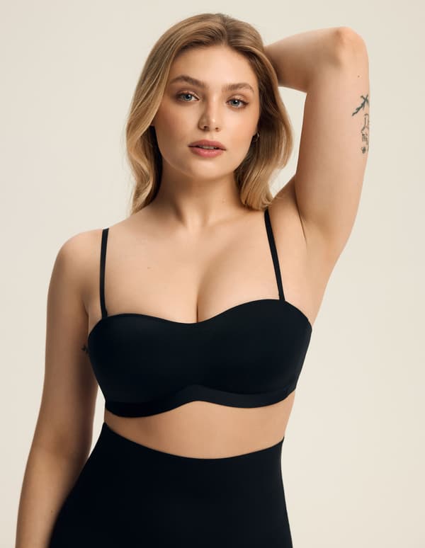 Glat Esotiq Vatteret Bh | Sort 75C