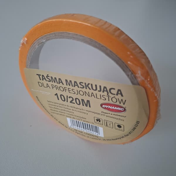 Washi Dynamisk Guld Maskeringstejp Precision 6 Månader 10mm 20m Klippbar