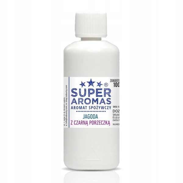 Superaromas Madsmag Blåbær med Solbær 100 ml