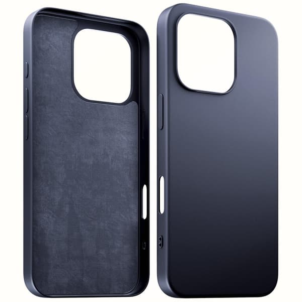 3MK Matt Case Pro för iPhone 16 Pro, Svart