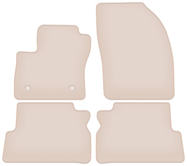 PREMIUM beige gulvmåtter til: Ford C-MAX MK2 minivan 2011-2015