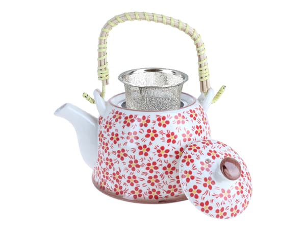 Keramisk elkedel med infuser