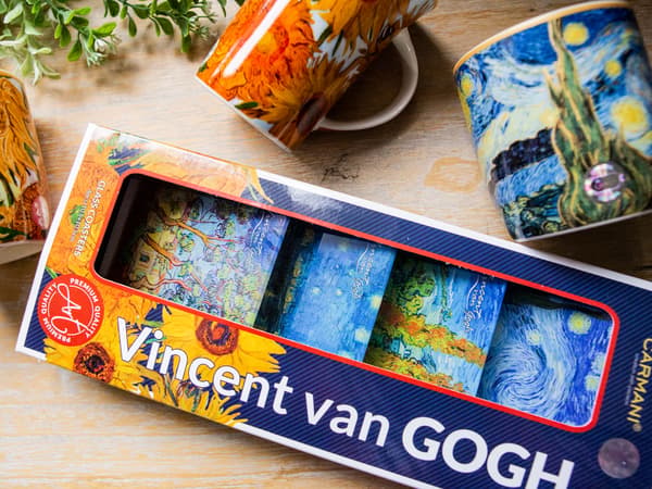 4 lasinaluset - V. van Gogh (CARMANI)