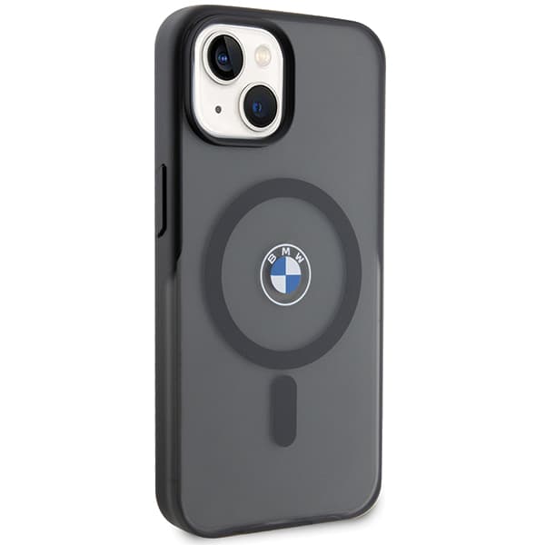 BMW IML Signature MagSafe-etui til iPhone 15 Plus, sort
