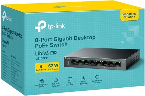 TP-LINK LS108GP Switch