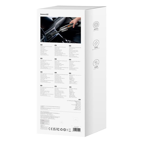 Baseus A2 PRO 80W Langaton Autoimuri - Musta