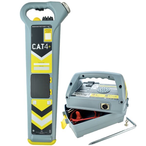 Radiodetection Cat4+ och Genny underjordsdetektor