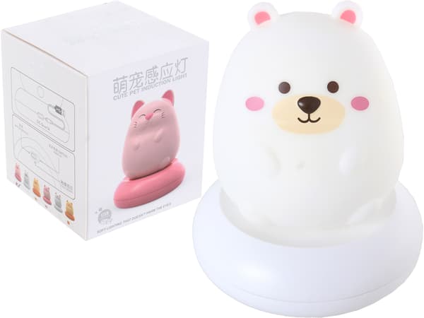 Børns LED-natlampe BAMSE Til Børn USB Mix af Farver