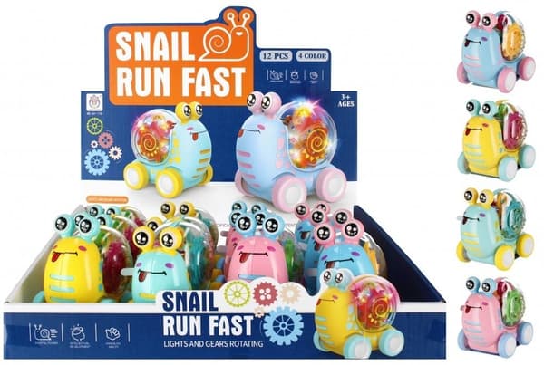 Snegl 11 cm blanding