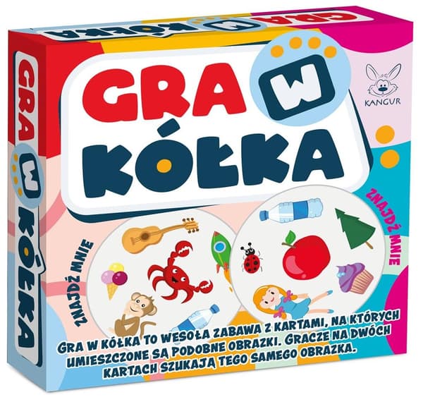 Cirkelspil. Brætspil. Kænguru.