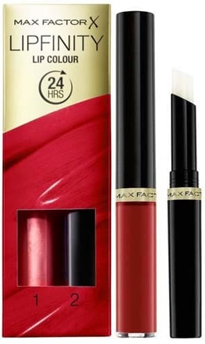 MAX FACTOR LIPFINITY LÄPPSTIFT Långvarigt läppstift - 125 SO GLAMOROUS 2,3 ml + 1,9 g