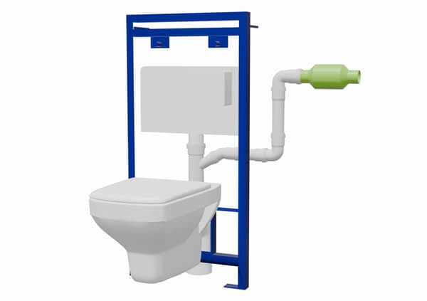 BioVent universal toiletventilator