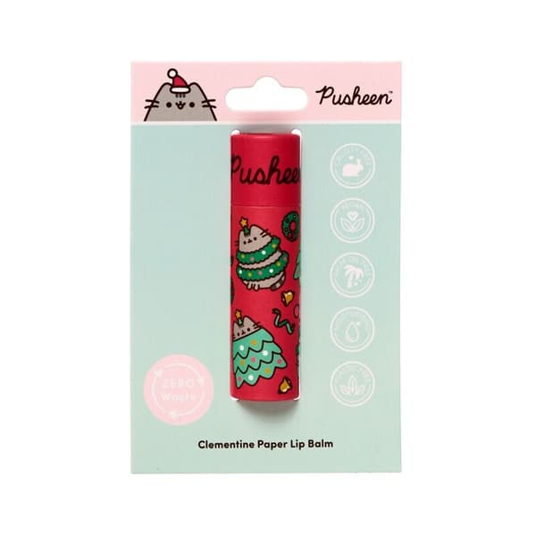 PKXLIP161 Pusheen Jule Kattelæbepomade