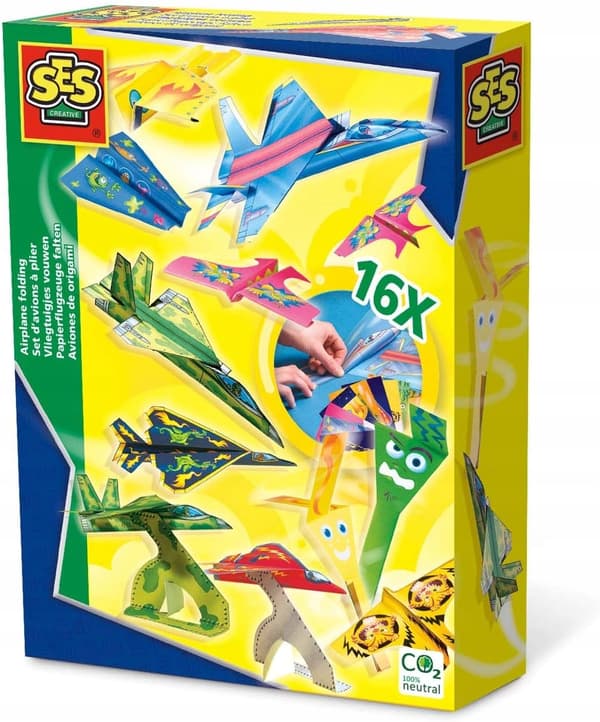 Pappersplan origami för barn SES