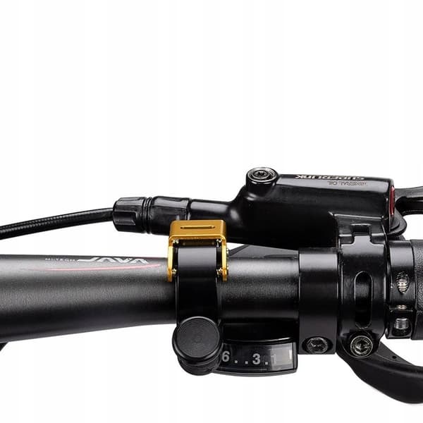Cykelringklocka Hög 100dB Mekanisk Svart KONG 54mm