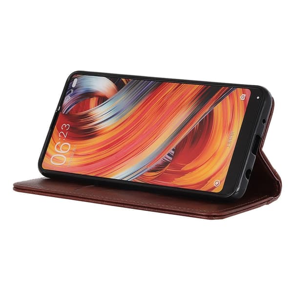 Flip-cover til Sony Xperia 10 VI, splitlæder, brun