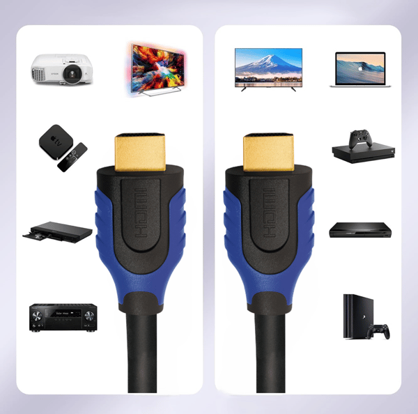 LogiLink HDMI A/M - A/M -kaapeli 7,5 m, kullattu