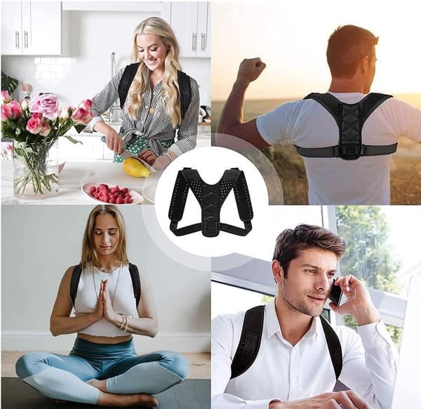 Holdningstrænerkorrigerer Universal Størrelse Unisex