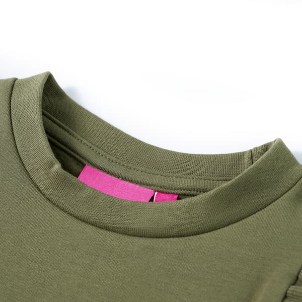Børnesweatshirt, khaki, 116